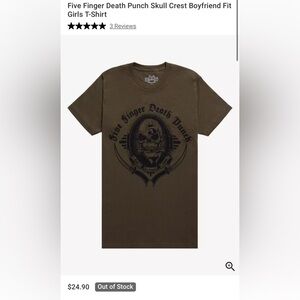 Hot Topic | NWT Five Finger Death Punch Tee